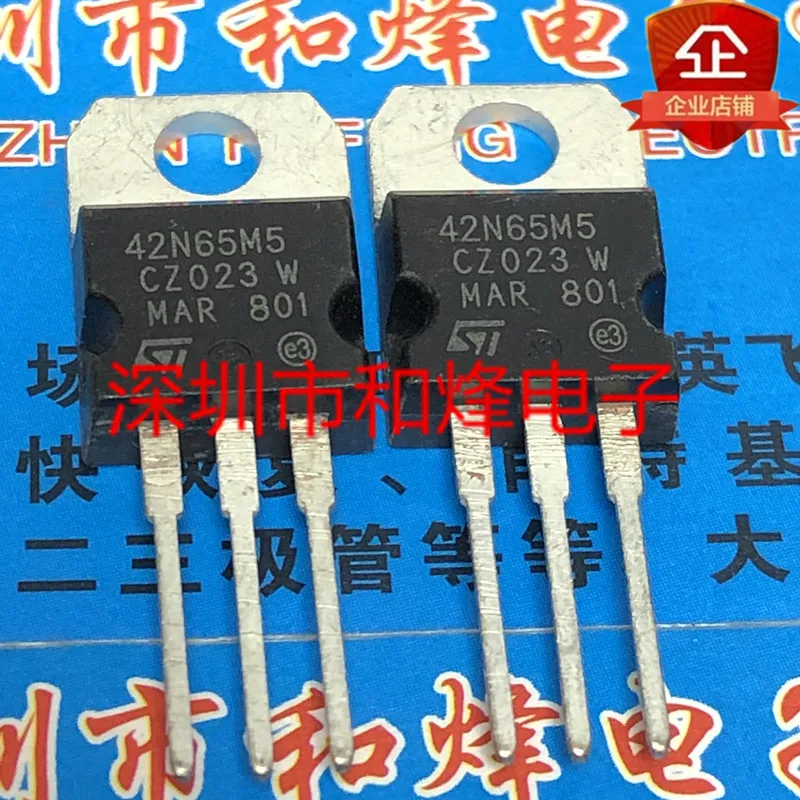

5 шт.-10 шт. 42N65M5 STP42N65M5 TO-220 650 в 33A Новый и оригинальный на складе