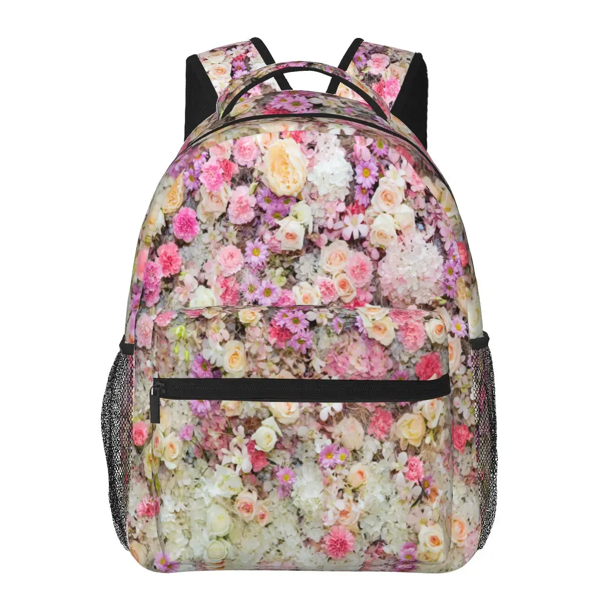 

Вместительный рюкзак для мужчин и женщин, уличная дорожная сумка с цветами и букетами, повседневный ранец