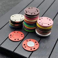 5Pairs 20Colors Metal Magnet Buckle Sewing Accessories Press Button For Jacket Bags Invisible Buckle DIY Cardigan Handwork Decor 1