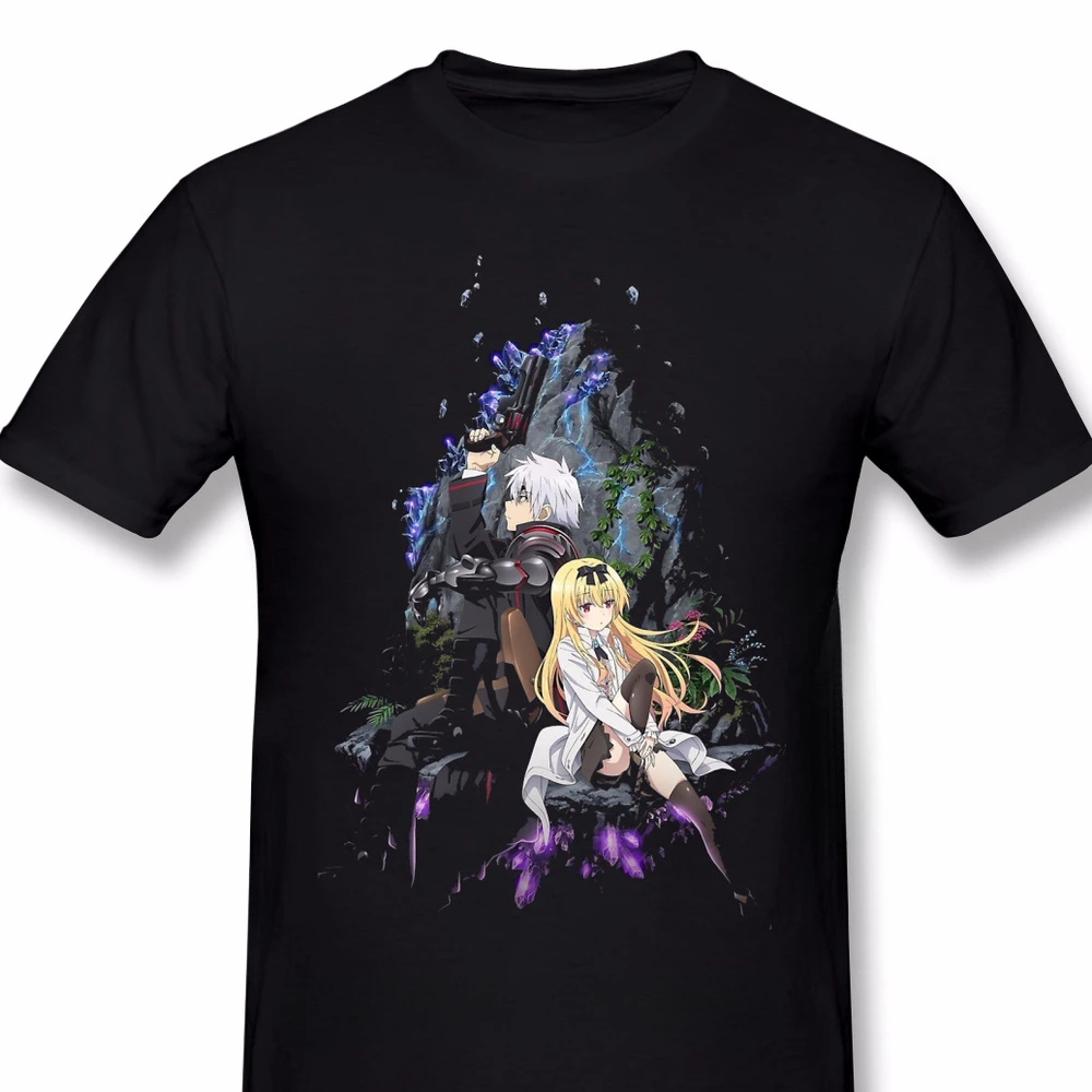 Футболка Arifureta Hajime Nagumo Tio Klarus мужская с аниме принтом, крутая забавная футболка из 100% хлопка с круглым вырезом и коротким рукавом, Новое поступление