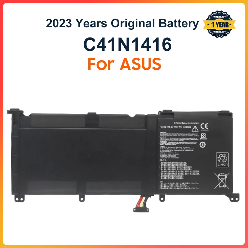 

C41N1416 Laptop Battery for ASUS ZenBook Pro G501 G501J G501VW G501VJ G501JW G601J N501J UX501LW N501L UX501J Series