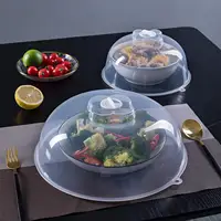 Couverture chauffante pour four à micro-ondes, protection anti-éclaboussures, anti-poussière et chauffante, couvercle de rangement alimentaire domestique, couvercle transparent 5