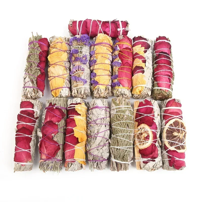 Aromatherapy Incense White Sage cedar Dragon s Blood lavender rose Palo Santo palo santo incense sticks