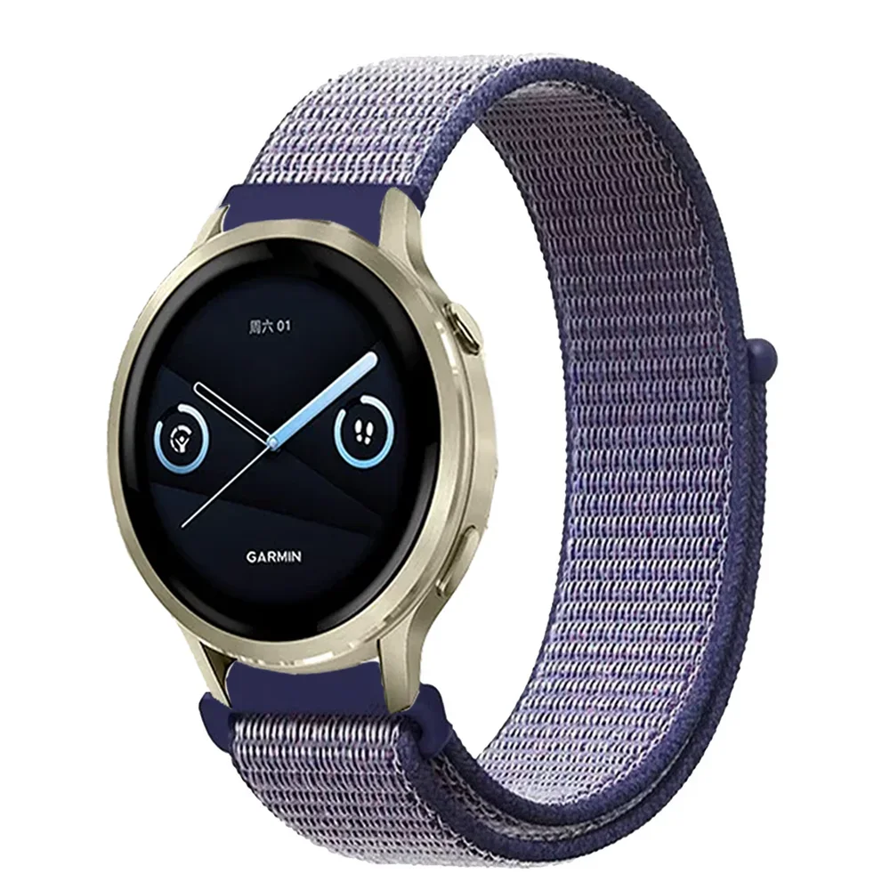 Breathable Nylon Loop Strap, 18mm - Stylish Women's Watch Band