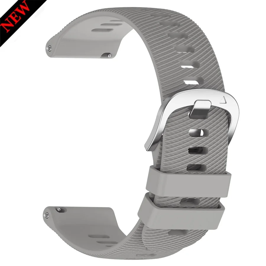 Versatile Silicone Sports Watchband - 20mm & 22mm Sizes
