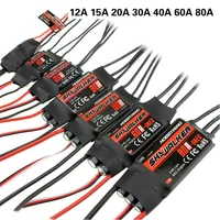 Original Hobbywing Skywalker 12A 20A 30A 40A 50A 60A 80A 100A V2 Speed ESC Controller with UBEC for RC Helicopter Aircraft 2