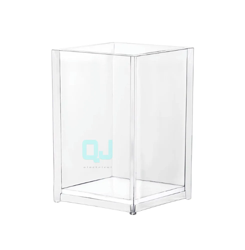 Pen holder acrylic transparent female student stationery office dormitory desktop debris sorting study