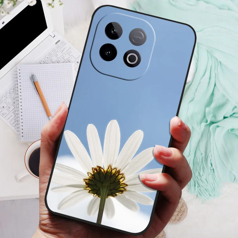 Premium Silicon Back Cover Phone Case with Soft Bumper Coque