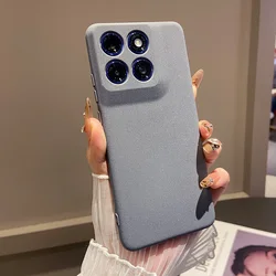 Fashion Rock Sand Slin Anti - Drop Shockproof TPU Back Cover - Motorola Moto G67 Power (GRAY)