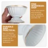 Floral Wedding Flower Pot Gold Vases Room Dried Container Bowls Golden Wrought Iron Office Plants 6
