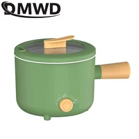 110V/220V Multifunction Electric Cooker 1.8L Hotpot Non-stick Skillet Noodles Soup Cooking Pot Mini Egg Frying Pan Rice Cooker 1