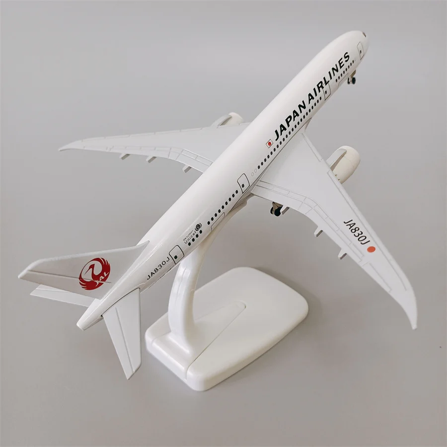 

20cm Alloy Metal Air Japan Airlines Boeing 787 B787 Airways Diecast Airplane Model Plane Model Aircraft w Wheels Air Plane Model