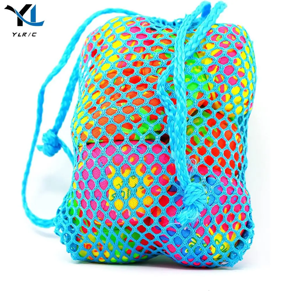 12pcs Water Bomb Splash Balls Quick Fill Water Bomb Ball Reusable Party Supplies Fight Games Summer Outdoor Pool Beach Toy