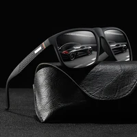 Fashion Outdoor driving sunglasses popular square frame sun glasses classic men's and women's fishing Hiking glasses 2