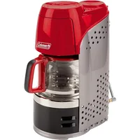 Coleman QuikPot Propane Coffee Maker with Instastart Ignition, 4500 BTUs of Power Brews 10 Cups in 18 Minutes; Outdoor 1