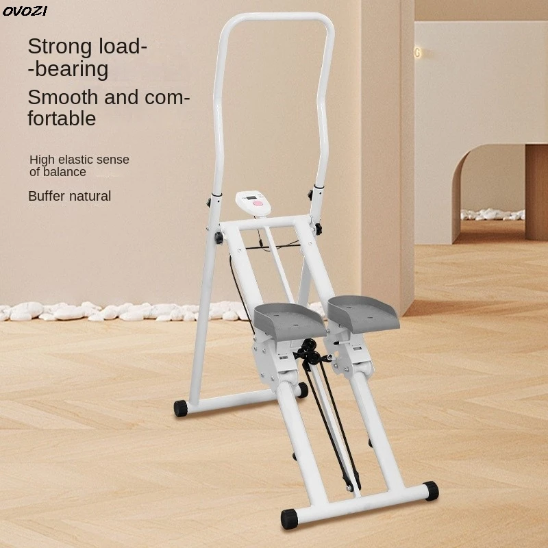 OVOZI Home Foldable Step Machine Indoor Stair Climbing Machine Stair Climbing Fitness Equipment Gym Equipment Climbing Machine