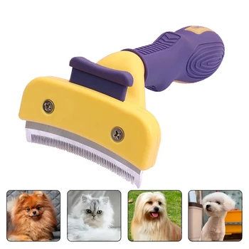 Pet Hair Remover & Dematting Brush – Grooming Comb for Dogs & Cats 1