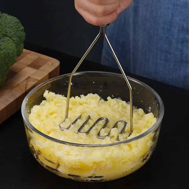 Stainless Steel Food Masher 4