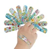 100pcs/set Transparent Band Aid Cartoon Waterproof Patch Wound Dressing Tape Plaster Skin Patch First Aid Adhesive Bandages 2