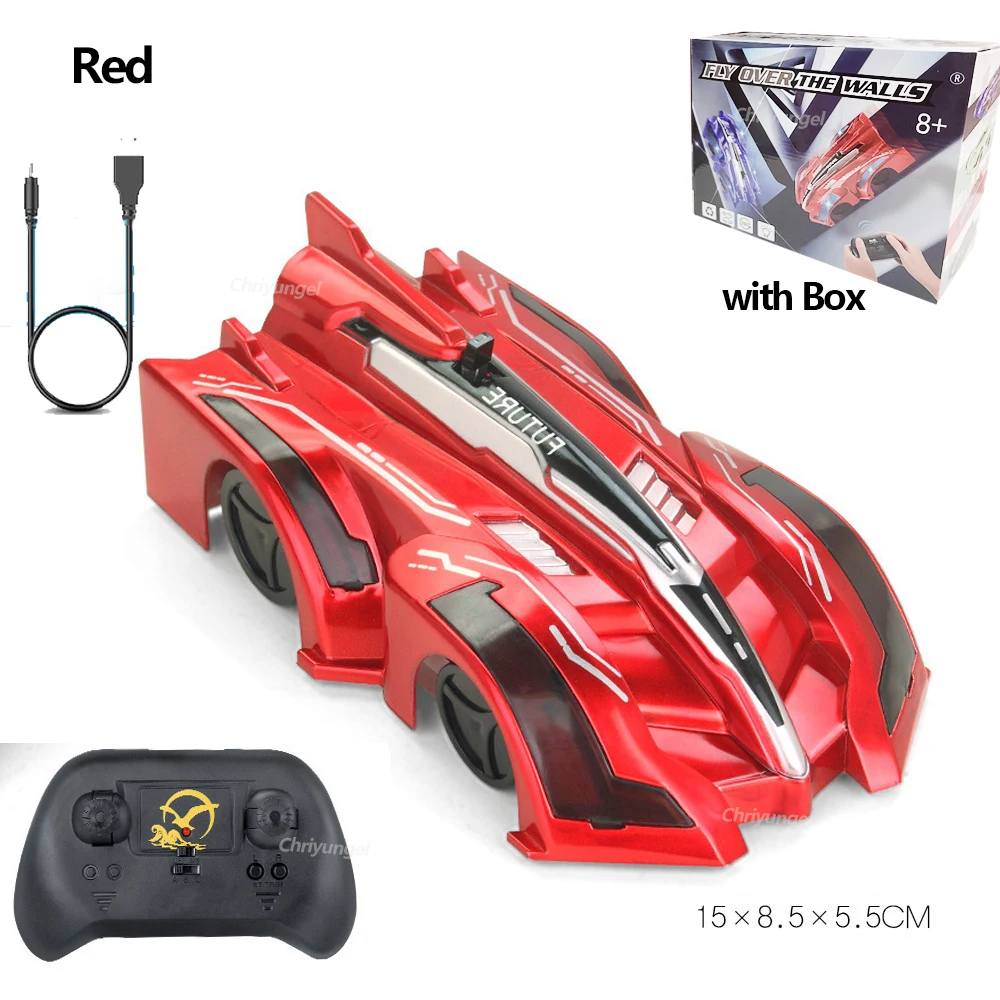 Wall Climbing RC Car Anti Gravity Climbing Remote Control Car 360 Rotating Stunt Racing Car Toys Climber Gift for Kids Boy Girl 6
