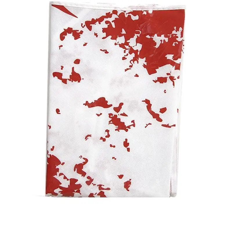 Halloween Butcher Blood Apron Decoration Horror Party Blood Apron Dress Up Halloween Scary Kitchen Apron Cosplay Butcher DressUp