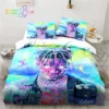 Rap Singer Juice Wrld 3D Print Bedding Set Single Twin Full Queen King Size Bed Set Adult Kid Bedroom Bedding Gift 3
