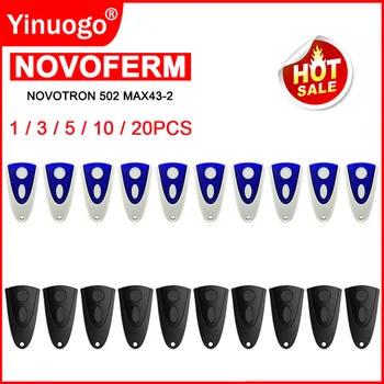 NOVOFERM NOVOTRON 502 MAX43-2 504 MAX43-4 512 MIX 43-2 원격 제어 NOVOFERM MINI-NOVOTRON 522 524 디자인 차고 도어 오프너
