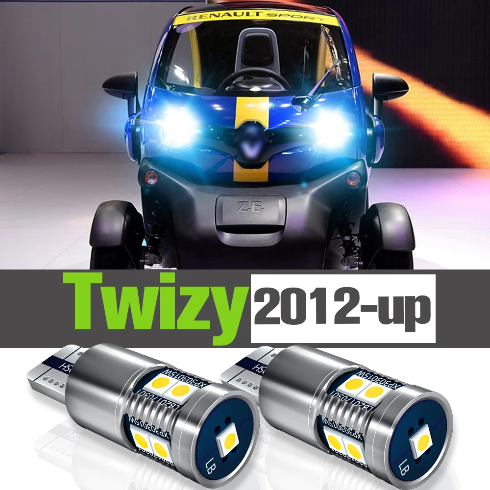 2X Led Accessori Per Luci Di Parcheggio Lampada Di Ingombro Per Renault Twizy 2012 2013 2014