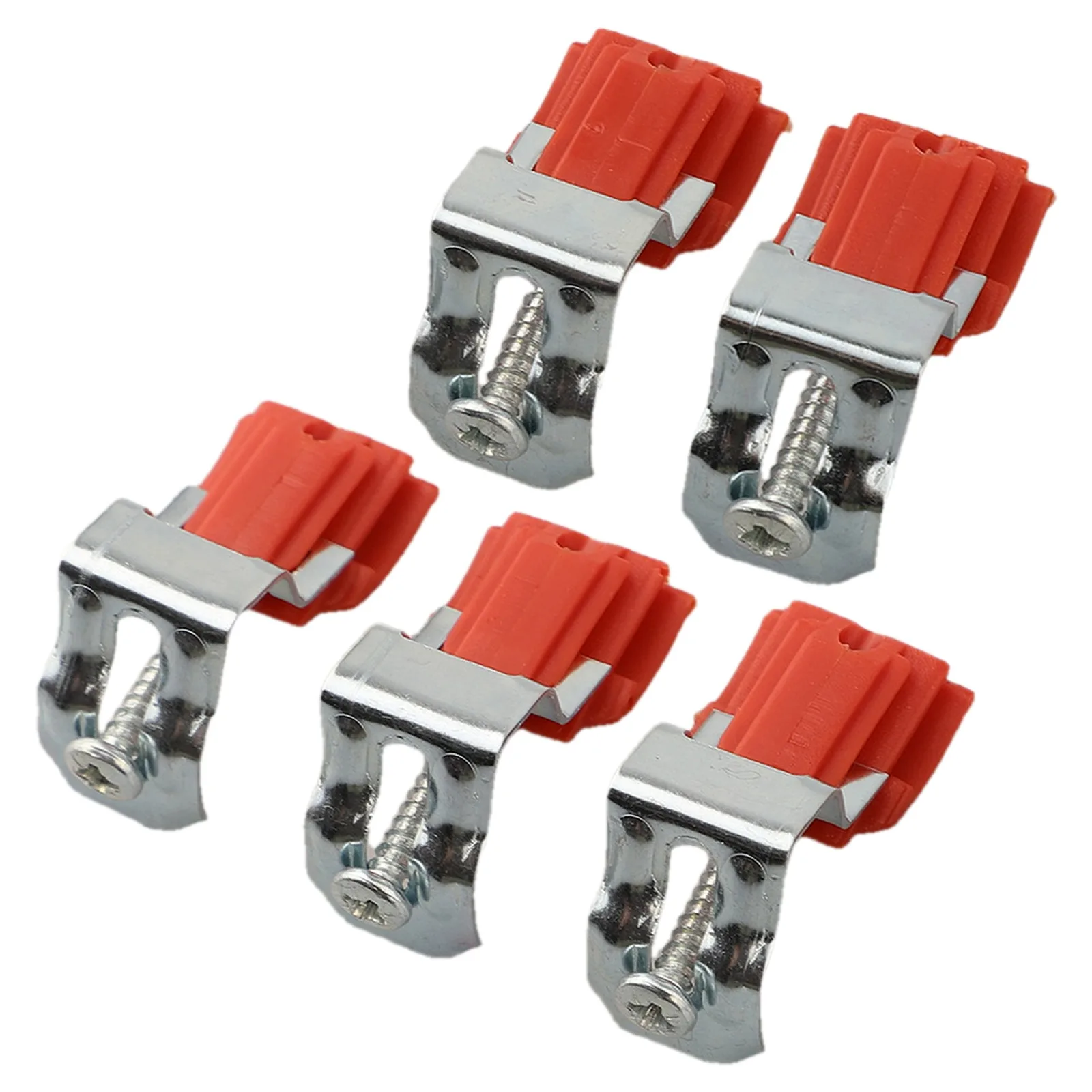 Stainless Steel Sink Clamps 5PCS Kitchen Shower Rooms Sink Mounting Clips Sewer Support Fixing Accessories