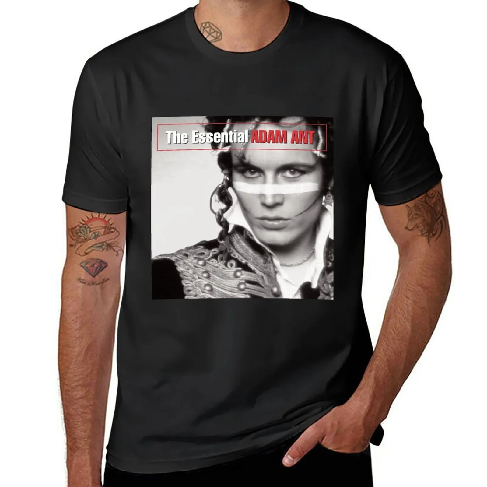 The Essential Adam Ant T-Shirt Customs Top Kawaii Clothes Graphics Magliette Da Uomo