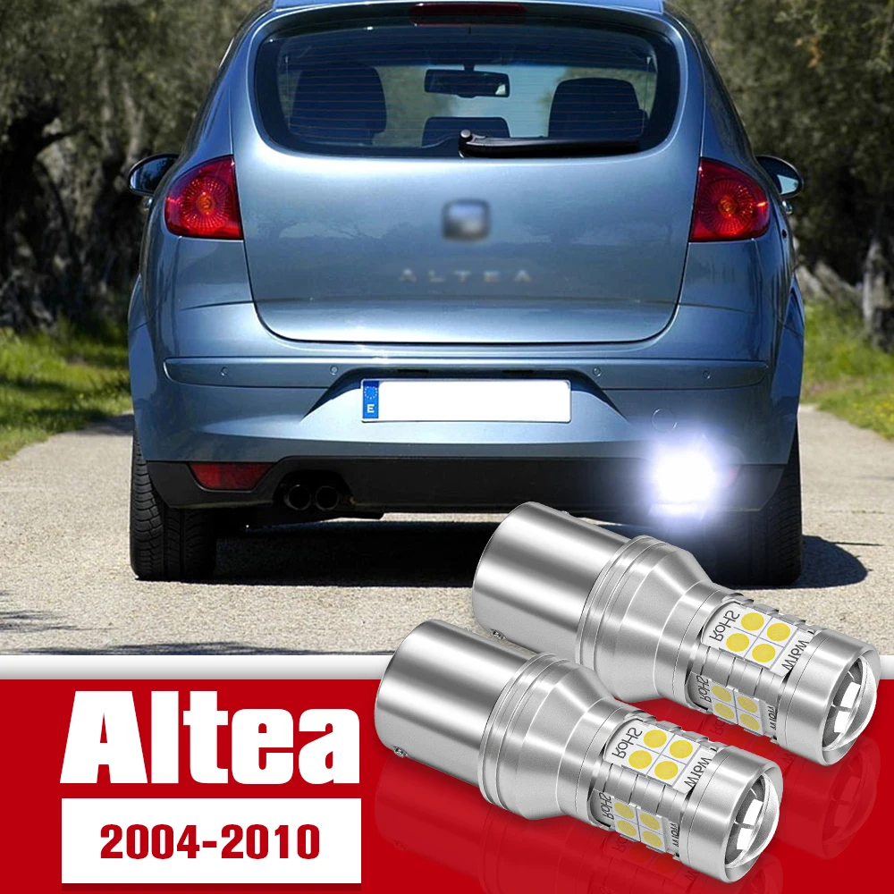 2pcs Reverse Light Accessories LED Bulb Lamp For Seat Altea 2004 2010