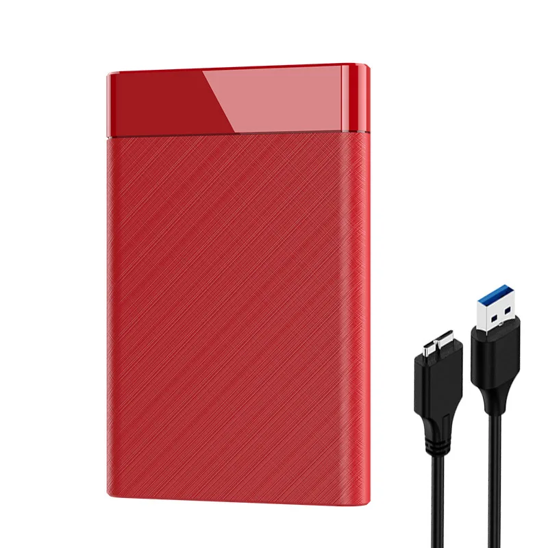 Custodia Per Disco Rigido Da Usb 3.0 A 2.5 Pollici Sata Hdd Ssd Enclosure Abs Box Per Sata Hard Disk Custodia Esterna Hd Per Pc Laptop Ps4/5