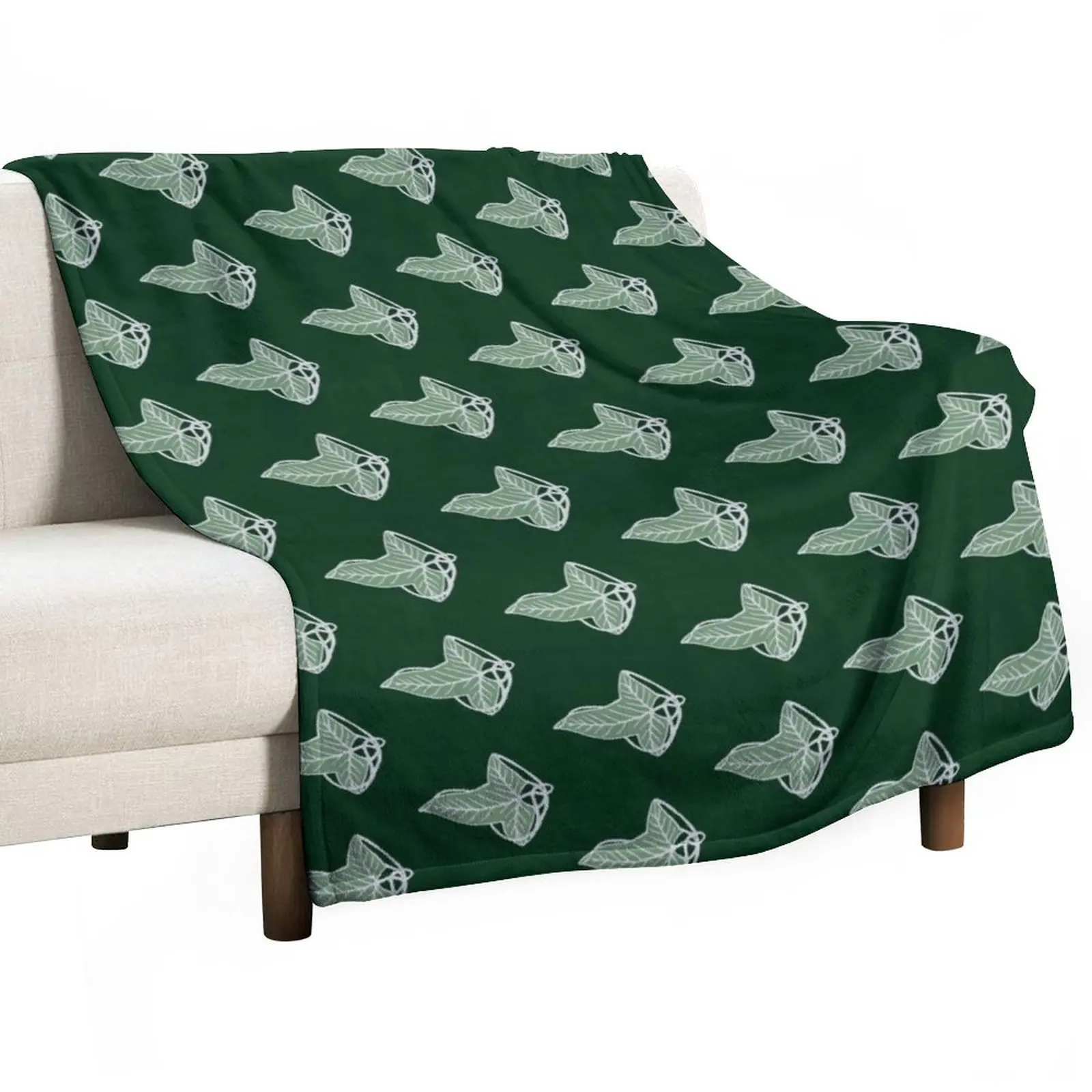 

Leaf of the Lady's Wood Throw Blanket blankets and blankets Luxury Throw Blanket Multi-Purpose Fluffy Blankets Large
