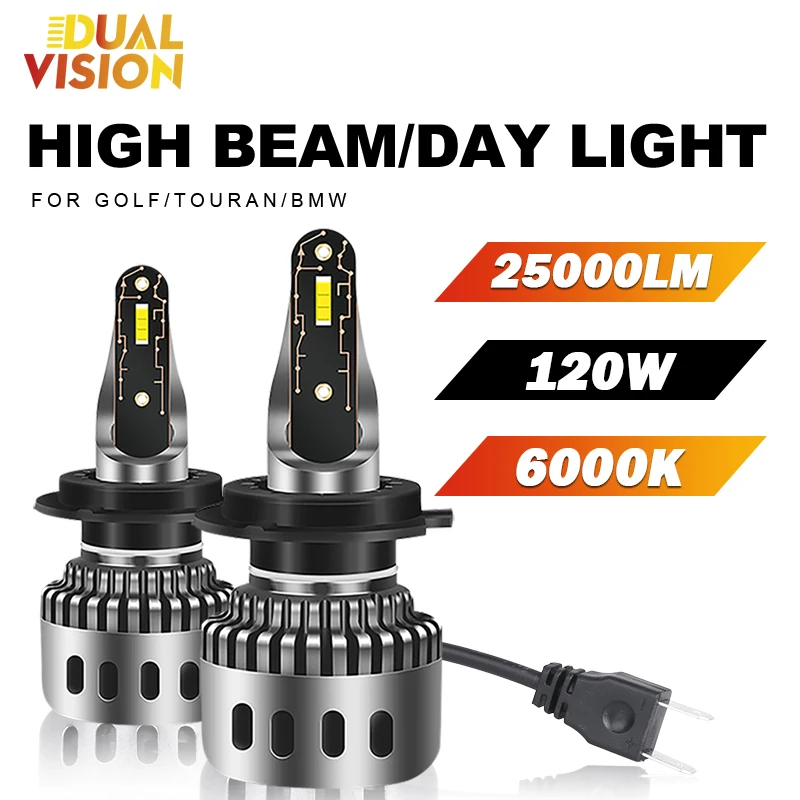 H4 Led Canbus H7 H1 H3 H8 H11 H3 Hb2 9003 Hb3 9005 Hb4 9006 Lumière Led  Ampoules De Phare De Voiture 6500k 110w Auto Phare Antibrouillard 2pcs -  Phare Ampoules - AliExpress