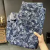 Popular Design Men's Y2k Jeans Mid Weight Graphic Printed Baggy Pants Male's Straight Trousers 1
