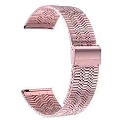 Stainless Steel Metal Watchband Strap for Realme Watch 2 - 2 Pro (Pink - pink)