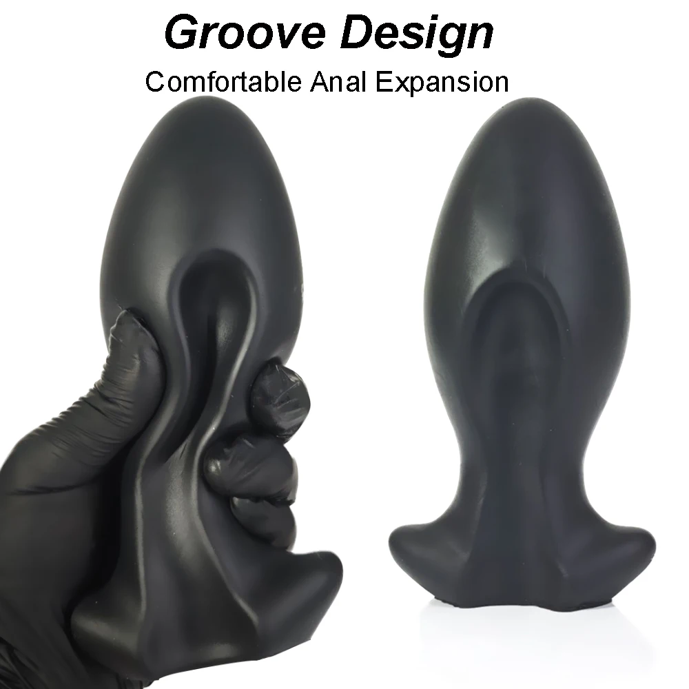 Butt plug anal in silicone giocattolo anale uomo e donna_voghion.com