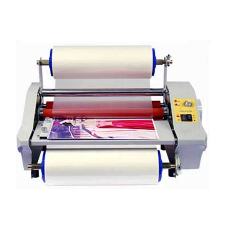 

A3+Paper Laminating Machine Self-adhesive Cover Cold Mount Photo Book Crystal Label Laminator Single And Double Hot Mount Sheets