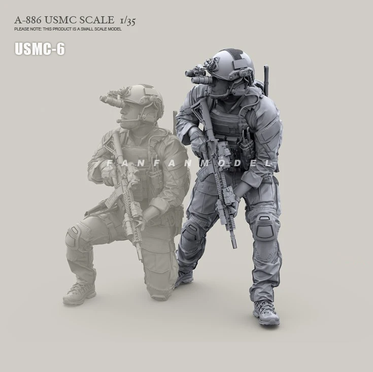 ミリタリーフィギュア 1/10 レジン製（ケース付） ミリタリー