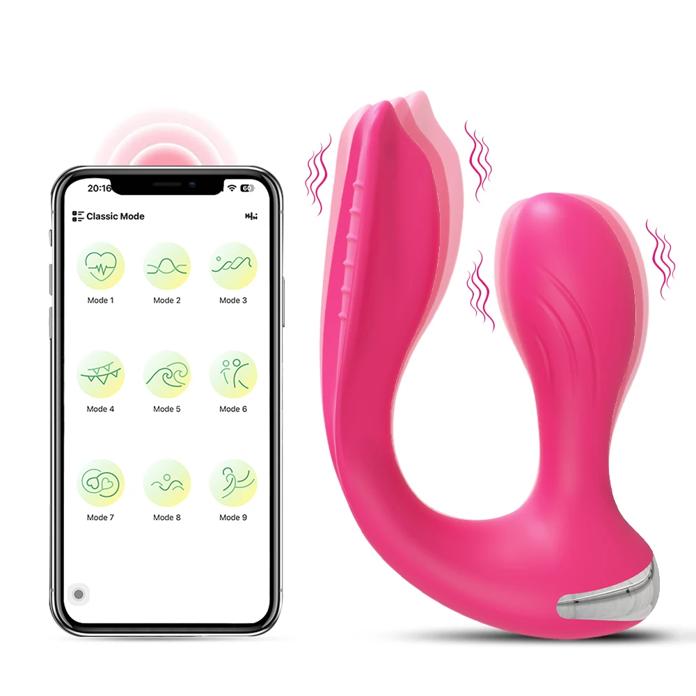 Giocattoli sessuali 2 in 1: plug anale, vibratore vaginale, strumenti per la masturbazione di coppia, masturbatore anale, plug anale vibrante 18_voghion.com