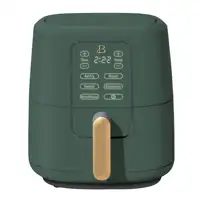 6 Qt Air Fryer with TurboCrisp Technology and Touch-Activated Display, Limited Edition Thyme Green by Drew Barrymore 1