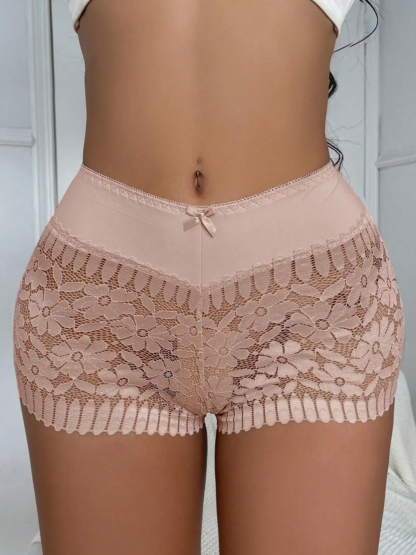 Sexy Lace High Waist Panties image 16