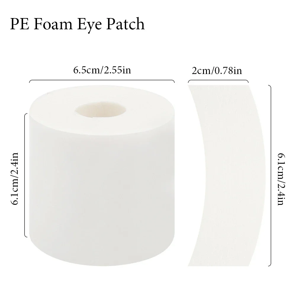 Eye Tape Pads for Eyelash Extensions - Adhesive Under Eye Patches for Makeup Application (110 Pieces)