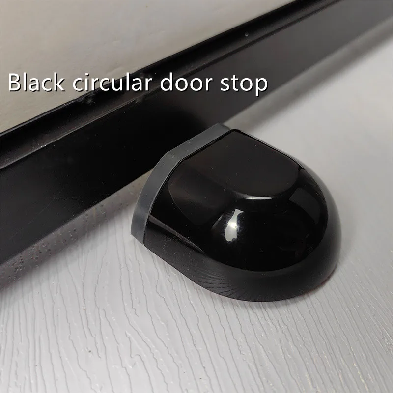 Self Adhesive Transparent Pc Door Stopper Floor Stopper Wall Buffer Protector Furniture Accessories Anti-Collision Door Holder door stopper