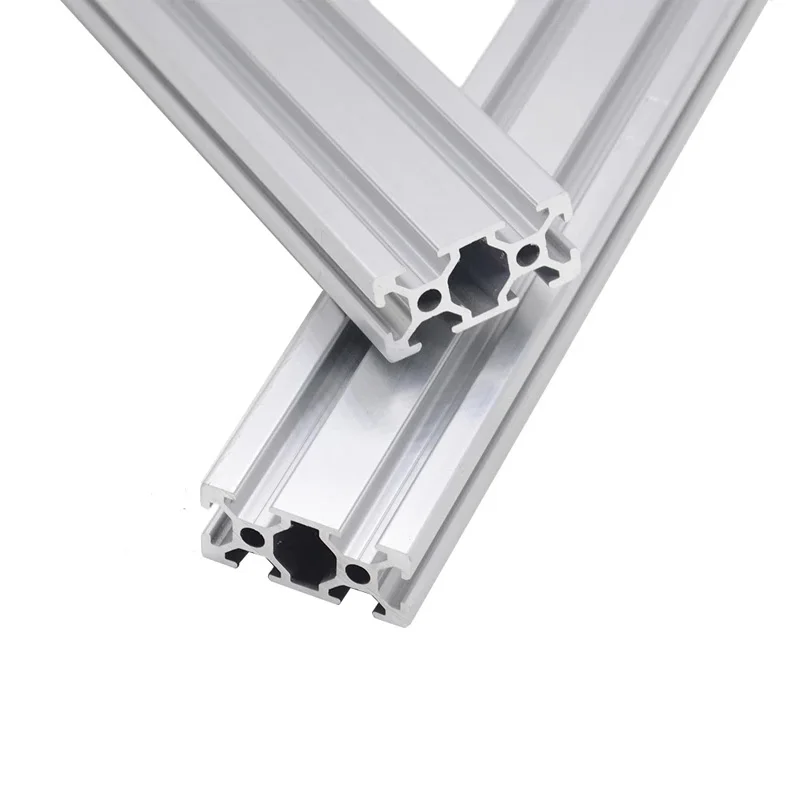 Riel lineal / Perfil aluminio (V-slot) 40x40 - Plateado - 1500mm - Cimech 3d