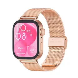 Cinturino per Orologio in Acciaio Inossidabile Elegante - Design a Maglia Milanese