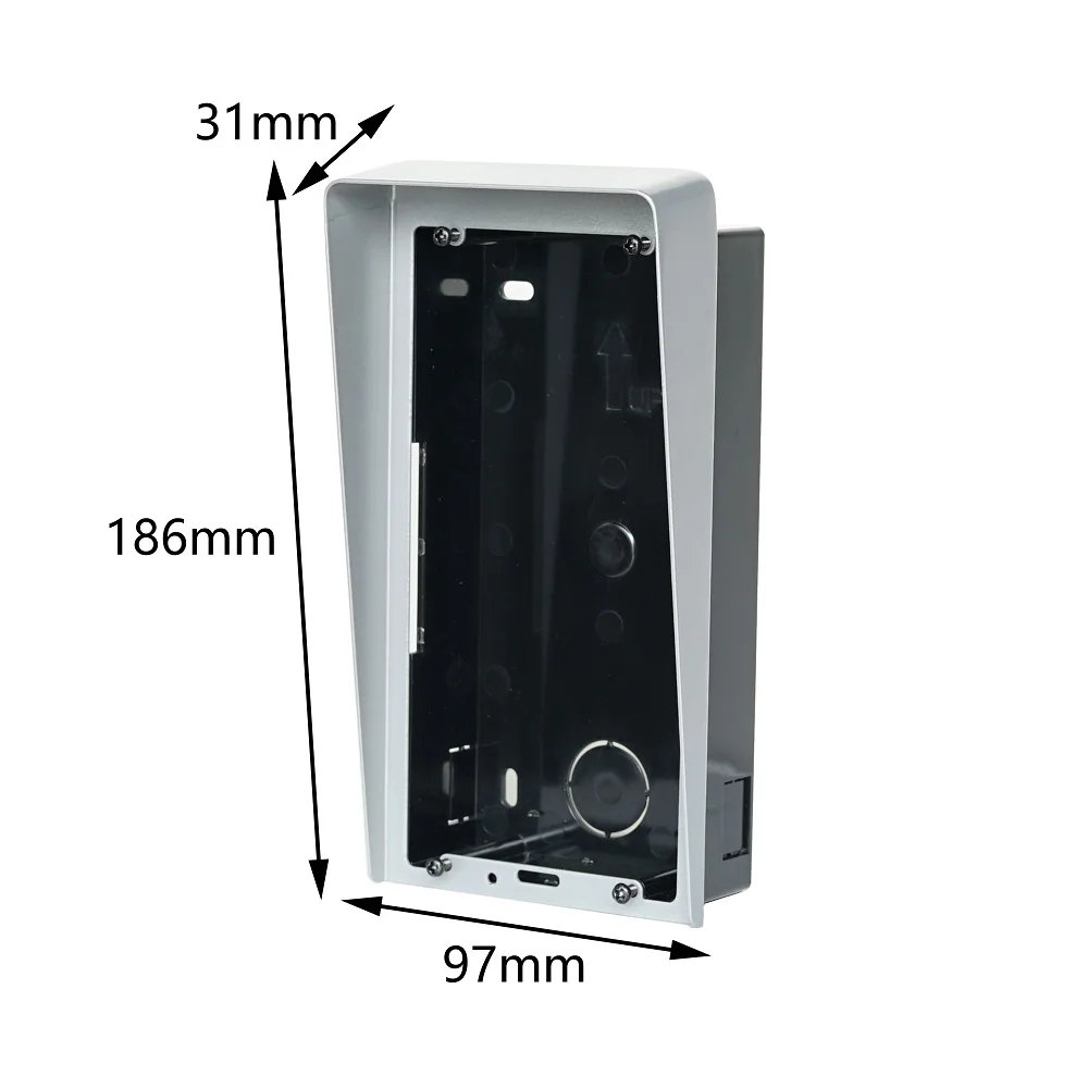 DS-KABV8113-RS(Flush) адаптируется для скрытого монтажа с защитой DS-KV8113/8213/8413-WME1