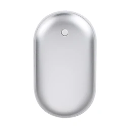 Sleek Dual - Sided Adjustable Heating Hand and Abdominal Warmer (Silvery)