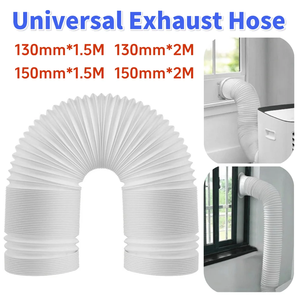 Universal Duct Extension Pipe Telescopic Flexible Air Conditioner Exhaust Hose Accessories Vent Tube for Mobile Air Conditioning