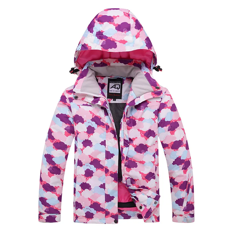 Children Super Warm Ski Suit Boys Girls Ski Snowboard Jacket Clothing Waterproof Windproof Thermal Winter Outdoor Wear Snow Coat
